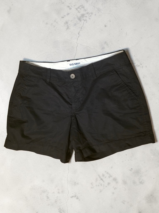 Old Navy Pants - Old Navy Black Women's Bermuda Shorts‎ Classic Fit Casual Summer Cotton Pockets